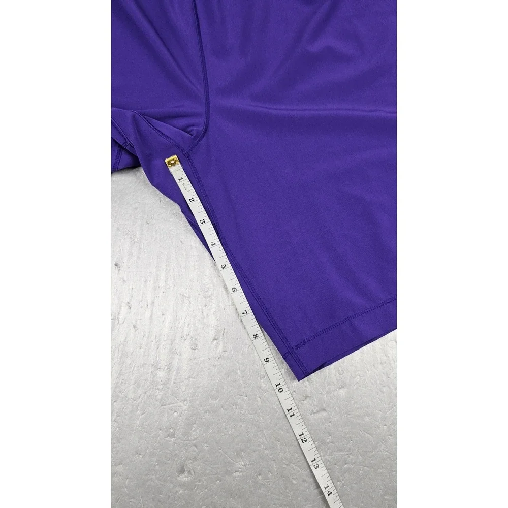 Minnesota Vikings Shorts Mens XL Purple NFL Football Nike Dri Fit On Field Sport